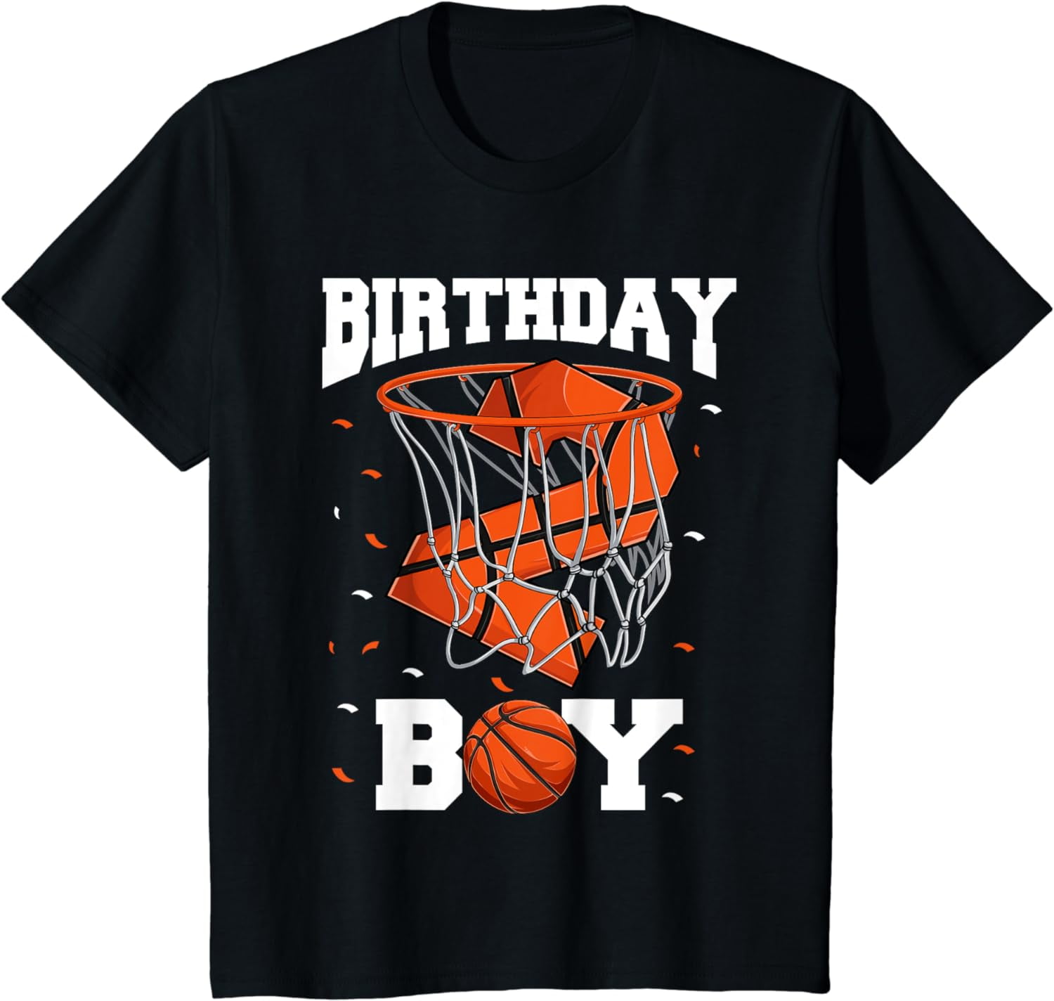 Kids 2nd Birthday Basketball Shirt Kids, Boys 2 Year Old T-Shirt ...