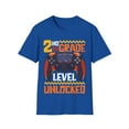 thumbnail image 1 of Kids 2nd Grade Level Unlocked First Day Of School Video Game Unisex T-Shirt, 1 of 4