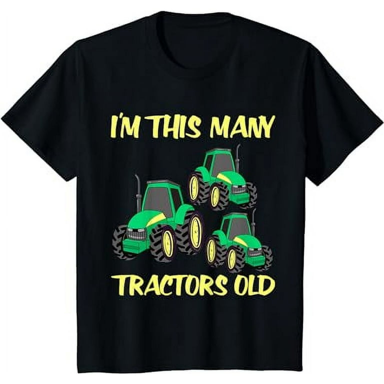 Kids I'm This Many Monster Trucks Old 3th Birthday Shirt Kids I'm This Many Monster Trucks Old 3th Birthday Shirt
