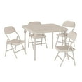 thumbnail image 1 of Kids 3-Piece Folding Table and Chairs Set for Daycare and Classrooms,Children's Activity Table and Chairs Set,Boys Girls Folding Card Table and Chairs Set for Dining Room,Daycare,Classrooms, 1 of 4