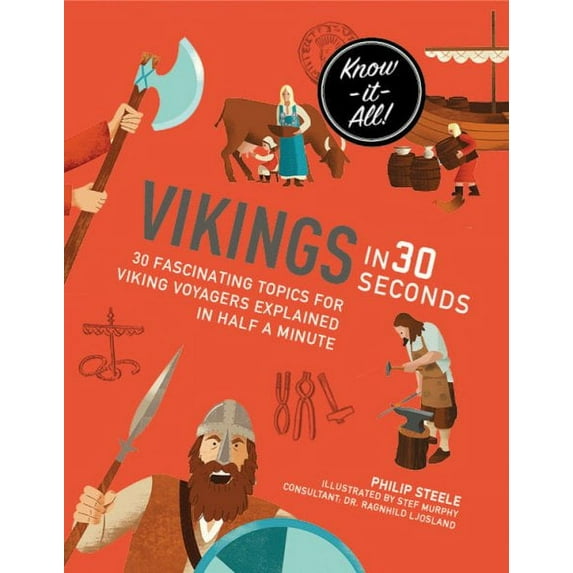Kids 30 Second: Vikings in 30 Seconds (Paperback)