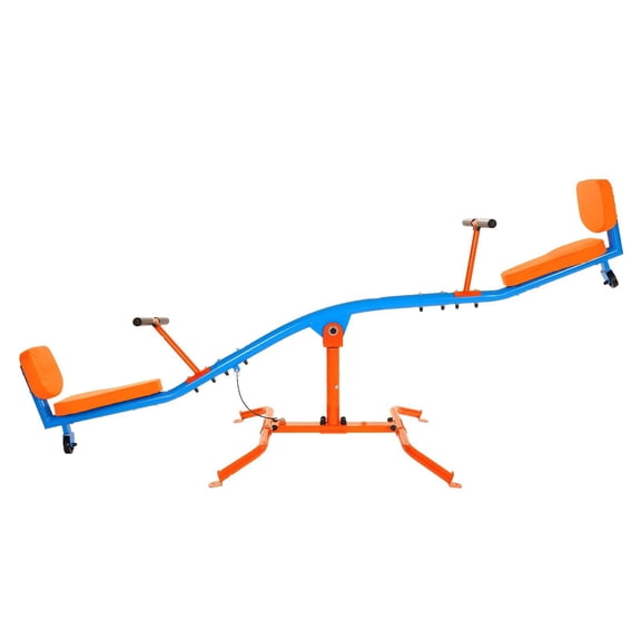 Kids 360 Rotating Seesaw - 300 lbs Weight Capacity, Indoor/Outdoor Teeter Totter for Children Ages 3+