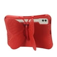 thumbnail image 1 of Kids 3D Butterfly Case for Samsung Galaxy Tab S7 FE 5G 12.4 inch T730/T733/T736/T738,360° Rotating Foldable Wing Stand EVA Case Shockproof Cover for Galaxy Tab S9+/S8+/S7+/S7 FE/S9 FE+,Red, 1 of 6