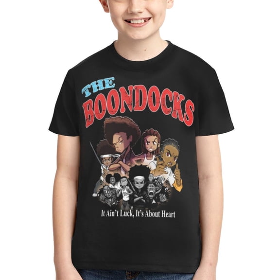 Kids 3D Graphic Boondoc-k T-Shirts, Novelty Shirts Crewneck Short Sleeve Tees for Youth Boys Girls
