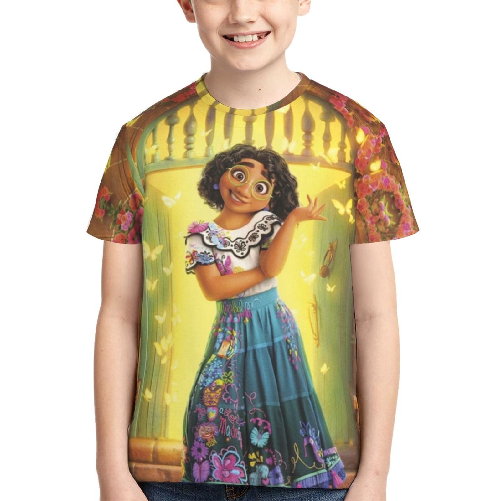 Kids 3D Graphic Encanto T-Shirts, Novelty Shirts Crewneck Short Sleeve ...