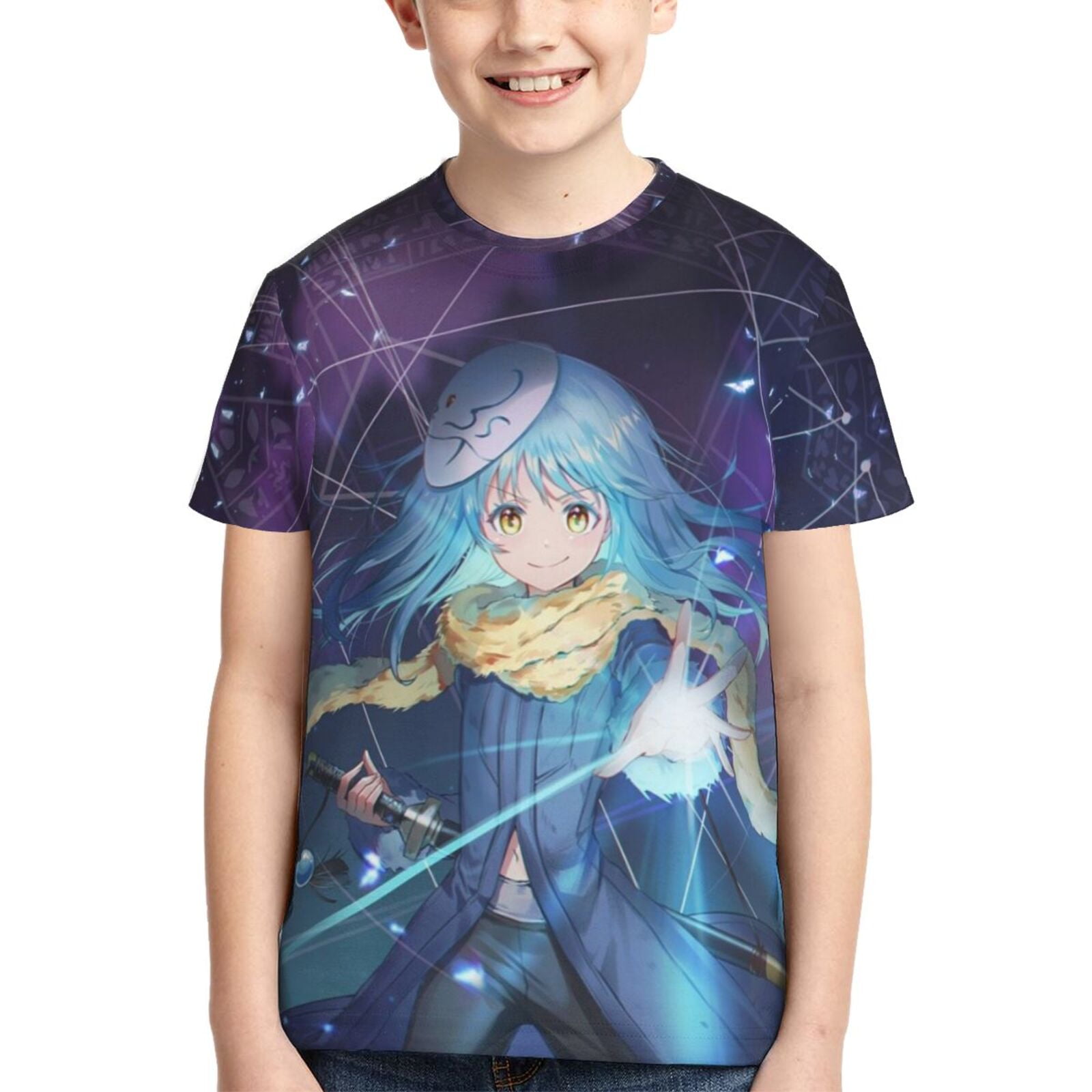 Anime That Time I Got Reincarnated As A Slime T-Shirt - Rimuru Tempest Design