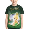 thumbnail image 1 of Kids 3D Graphic Tinker Bell T-Shirts, Novelty Shirts Crewneck Short Sleeve Tees for Youth Boys Girls, 1 of 8