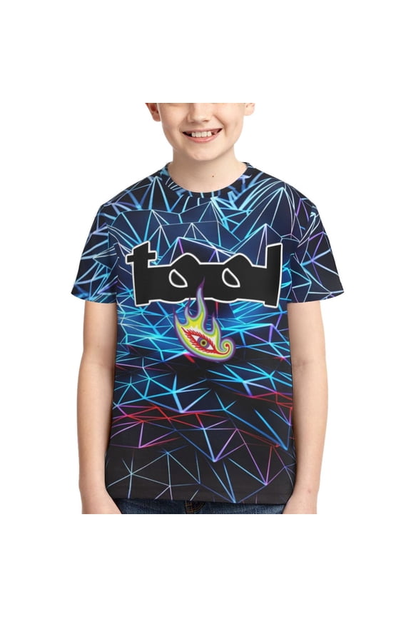 Kids 3D Graphic Tool Lateralus T-Shirts, Novelty Shirts Crewneck Short Sleeve Tees for Youth Boys Girls