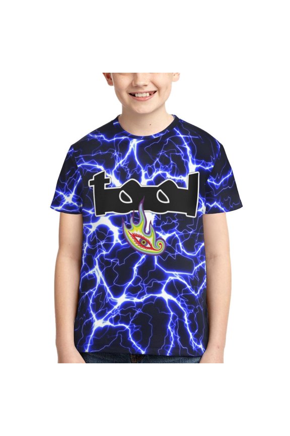 Kids 3D Graphic Tool Lateralus T-Shirts, Novelty Shirts Crewneck Short Sleeve Tees for Youth Boys Girls