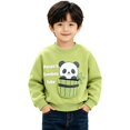 thumbnail image 1 of ‌Kids 3D Pocket Design Long Sleeve Sweatshirts - Casual and Comfortable Top for Boys and Girls‌, 110, 1 of 5