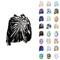 thumbnail image 1 of Kids 3D Tie Dye Hoodies Long Sleeve Spring Fall Graphic Hooded Sweatshirt for Boys Girls Pullover Tops, 1 of 1