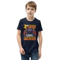 thumbnail image 1 of Kids 3rd Grade Level Unlocked First Day Of School Video Game T-Shirt  (Navy, XL), 1 of 3