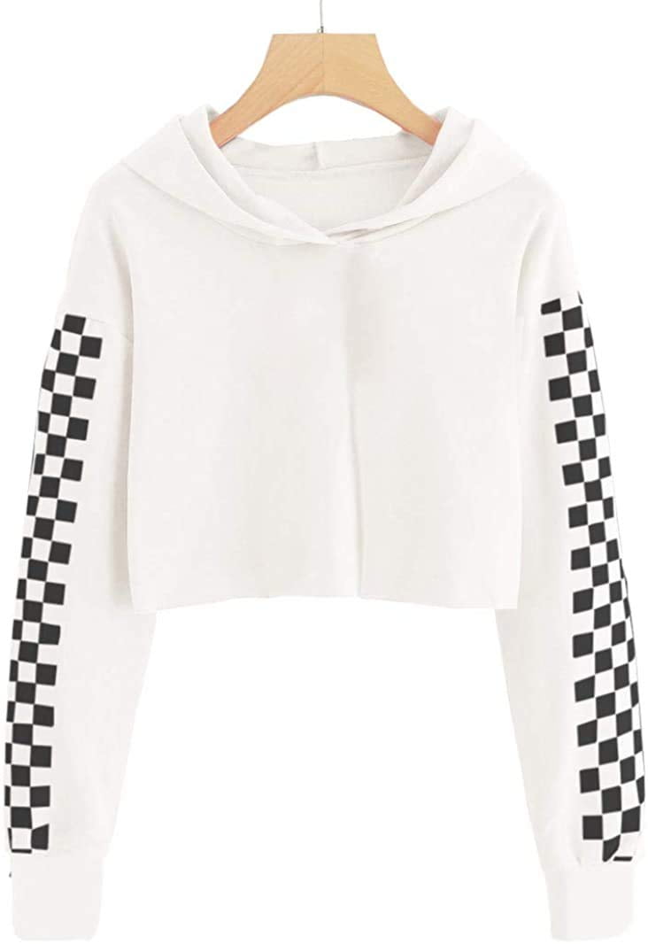 Crop top hoodies for 10 year olds hotsell