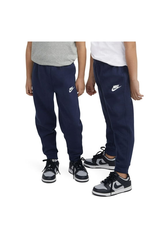 Kids 4-7 Nike Sportswear Club Fleece Joggers Color: Navy Size: 4