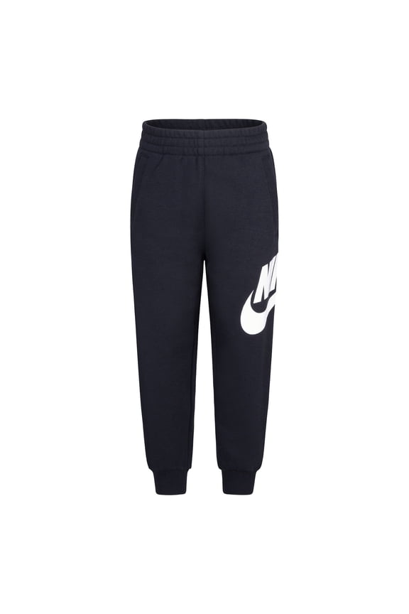 Kids 4-7 Nike Sportswear Club Large Logo Fleece Joggers Color: Black Size: 5