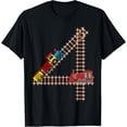 thumbnail image 1 of Kids 4th Birthday Train Boys Girls Fun 4 Year Old Train T-Shirt, 1 of 4