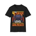 thumbnail image 1 of Kids 4th Grade Level Unlocked First Day Of School Video Game Unisex T-Shirt, 1 of 4
