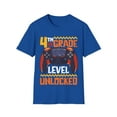 thumbnail image 1 of Kids 4th Grade Level Unlocked First Day Of School Video Game Unisex T-Shirt, 1 of 4