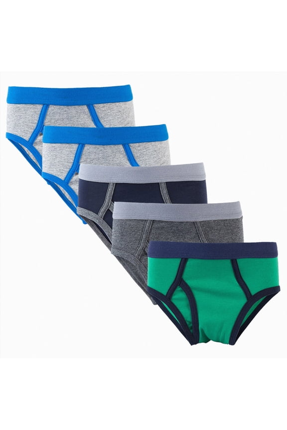 Kids 5 Pack Soft Comfort Cotton Knickers Underwear Boys and Girls Boyshort Panties 6-12 Months 12-24 Months 2t 3t 4t 5t 6t 7t 8t 9t Children Green 8-9 Years