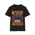 thumbnail image 1 of Kids 6th Grade Level Unlocked First Day Of School Video Game Unisex T-Shirt, 1 of 4
