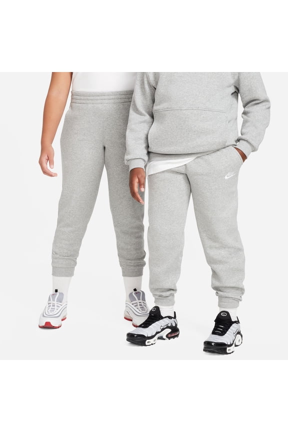 Boys 8-20 Nike Club Fleece Joggers Color: Dk Gray Heather Size: S PLUS