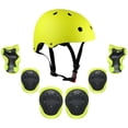 thumbnail image 1 of Kids 7 in 1 Helmet and Pads Set Adjustable Kids Knee Pads Elbow Pads Wrist Guards for Scooter Skateboard Roller Skating Cycling, 1 of 8