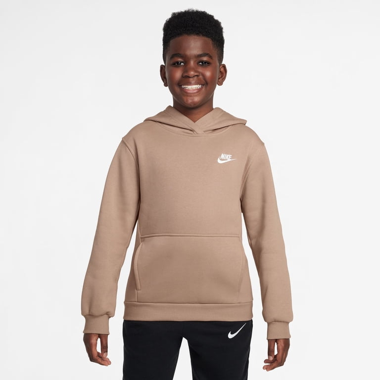 Kids 8-20 Nike Sportswear Club Embroidered Logo Fleece Pullover