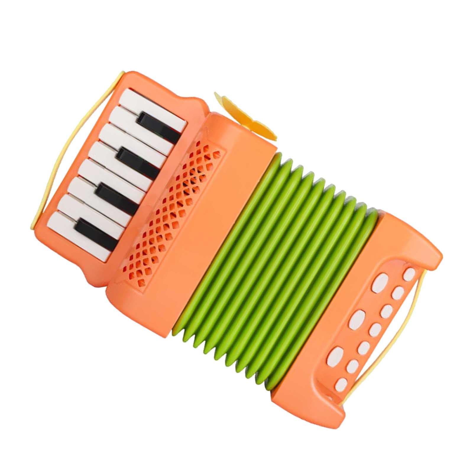 Kids Accordion Mini Accordion Instrument Toy Accordion Educational For Beginners Kids Stage Performance Not Equipped With Battery