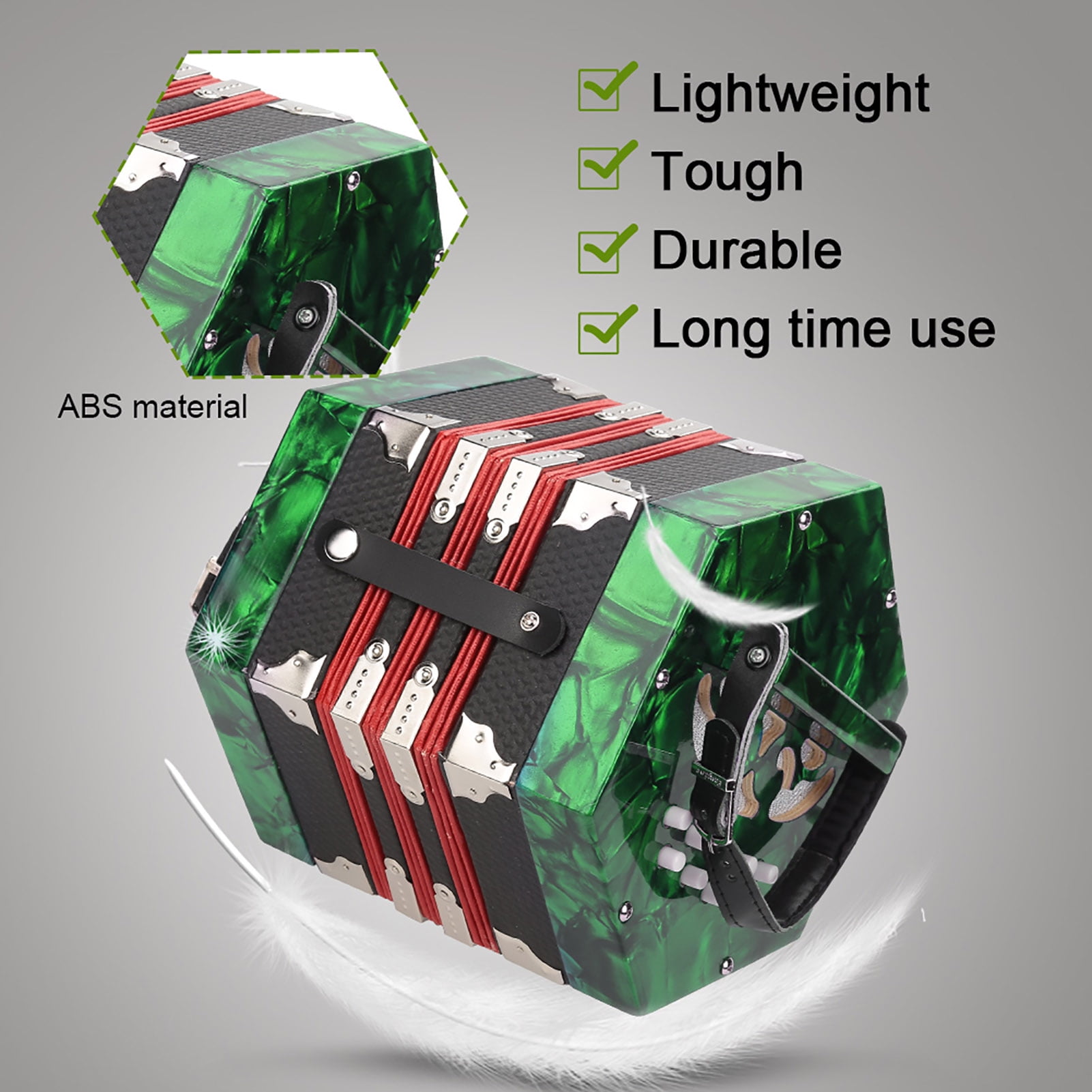 Kids Accordion Toy Accordion Concertina Mini Musical Instruments