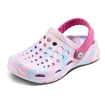 Kids Active Clog Marbled Pastel/Candy Pink