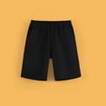 thumbnail image 1 of Kids Active Shorts Comfortable Black Shorts High Waisted Girls Pajamas 2-3 Years, 1 of 3