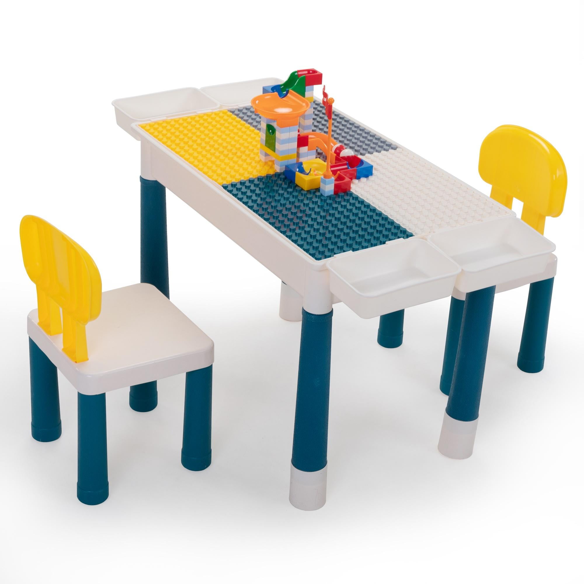 Play Table Lego Table For Girls Kids Table And Chair Set Kids