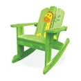 thumbnail image 1 of Kids Adirondack Wooden Rocking Chair in Green Safari, 1 of 2
