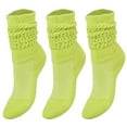 thumbnail image 1 of Kids' Adjustable Knee Socks 3-Pack - Cotton Blend Slouch Socks for Ages 3-15 (3 Size Options), 1 of 7