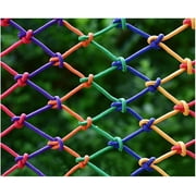 Kids Adult Pet Safety Nets,Playground Nylon Rope Play Giant Mesh Net,Outdoor Cargo Nets Heavy Duty Balcony Banister Stair Protection Fence Decor Mesh Netsfor Container GridSize1x3M3X10FT