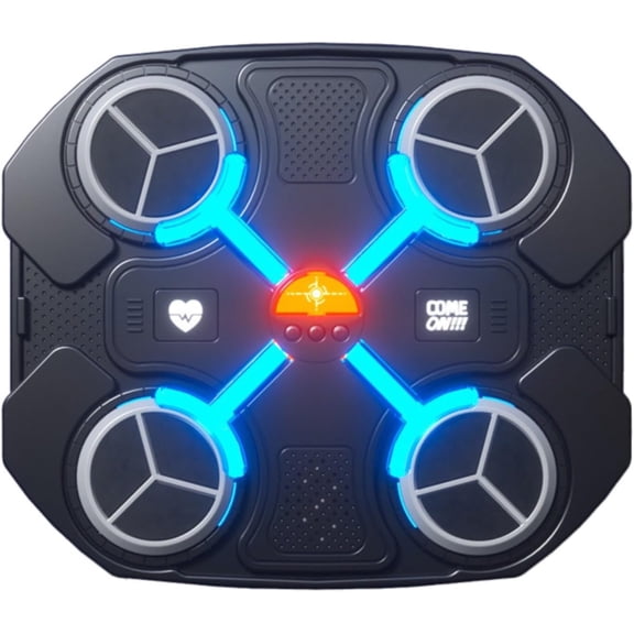 Kids Adults Musical Boxing Trainer With Screen Household Target Fitness Exercise Equipment