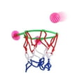 thumbnail image 1 of Kids Adults Portable Suction Cup Mini Toy Basketball Hoop Net Play Set, 1 of 5