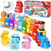 Kids Advent Calendar 2026, 24 Days Countdown Calendar, Farm Animal Matching Toys Stocking Stuffers for Kids Boys, Christmas for 2 3 4 5 6+ Year Old Boys Gifts