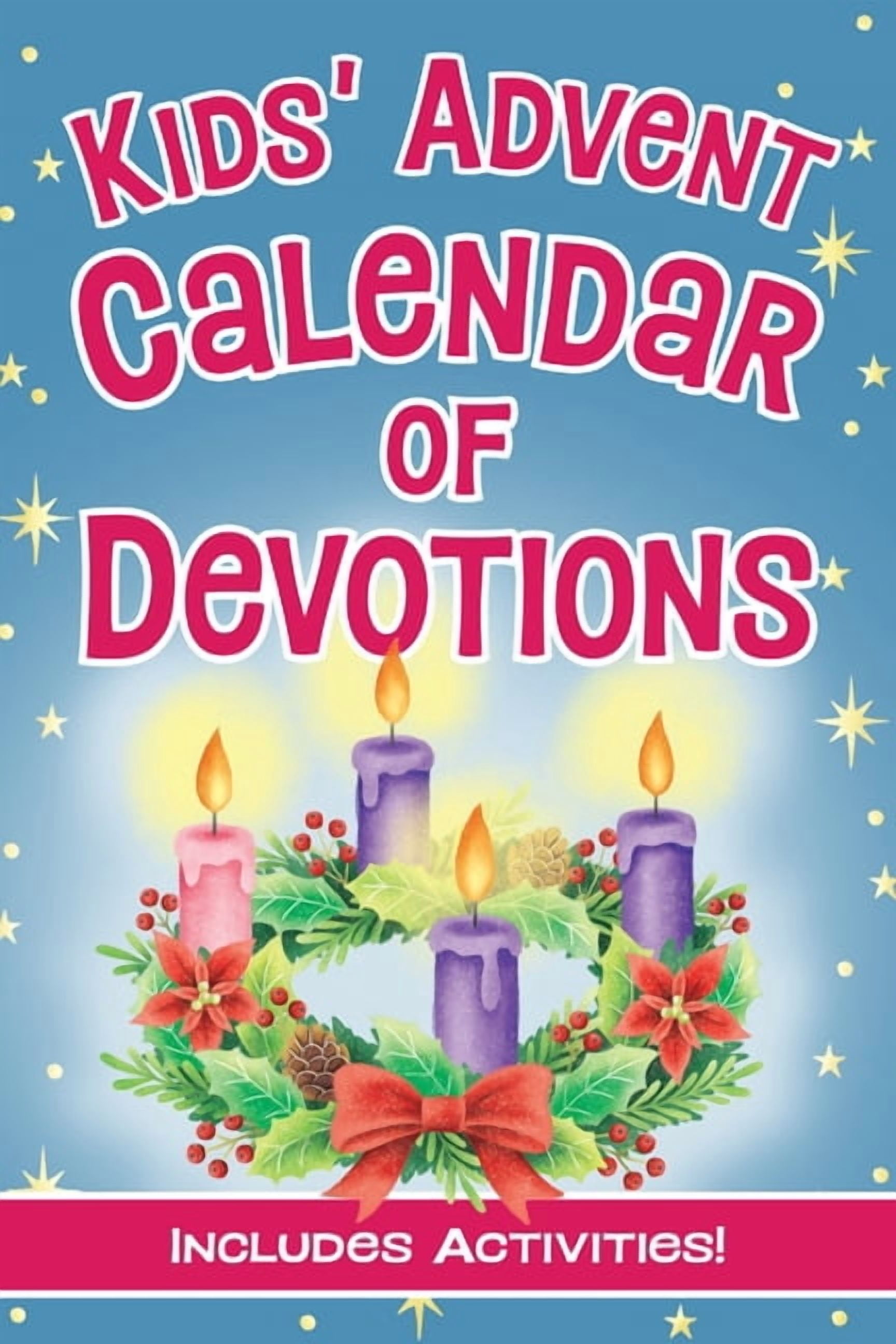 Kids' Advent Calendar of Devotions 2026 (Pkg of 10), (Hardcover)