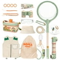 thumbnail image 1 of Kids Adventurer's Nature Explorer Set,Featuring Butterfly Net, Bug Catcher, Binoculars, Explorer Vest & Hat, Magnifying Glass and LED Flashlight. Perfect Educational Outdoor Gift for Ages 3+, 1 of 9