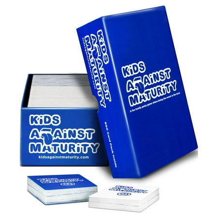 Kids Against Maturity: Card Game for Kids and Families, Super Fun Hilarious for Family Party Game Night