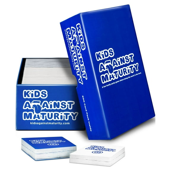 Kids Against Maturity: Card Game for Kids and Families, Super Fun Hilarious for Family Party Game Night