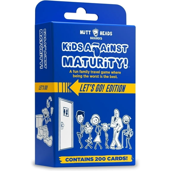 Kids Against Maturity: Card Game for Kids and Family Combo Pack (Let's Go Edition) E11