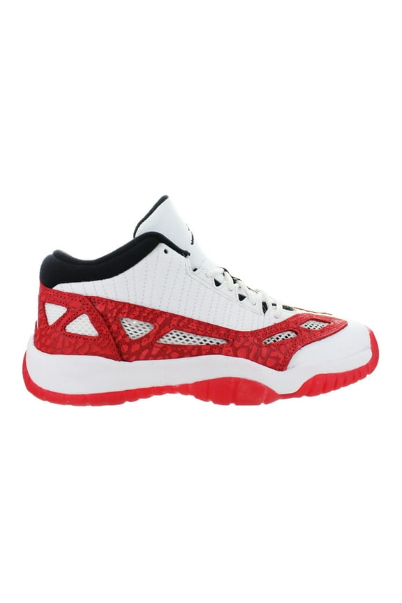 Kids Air Jordan 11 XI Retro Low IE GS White Gym Red Black 919713-101