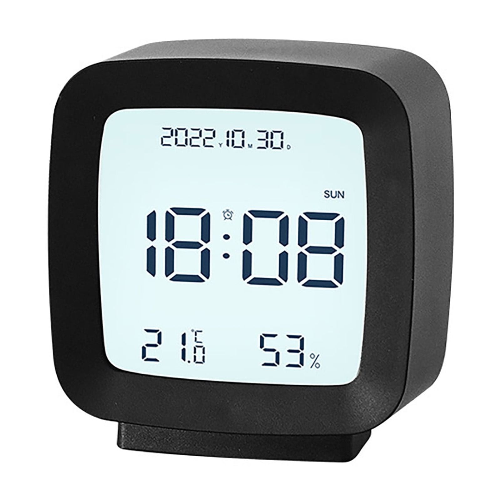 Kids Alarm Clock LED Digital Indoor Alarm Clocks with Temperature and