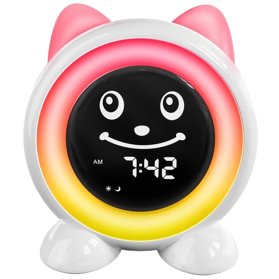 OK to Wake Kids Alarm Clock, Toddler Sleep Training Clock with Night Light & Nap Timer,Gift for Boys Girls