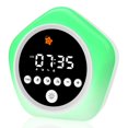 Kids Alarm Clock with Red Green Light for Sleep Training & Time ...