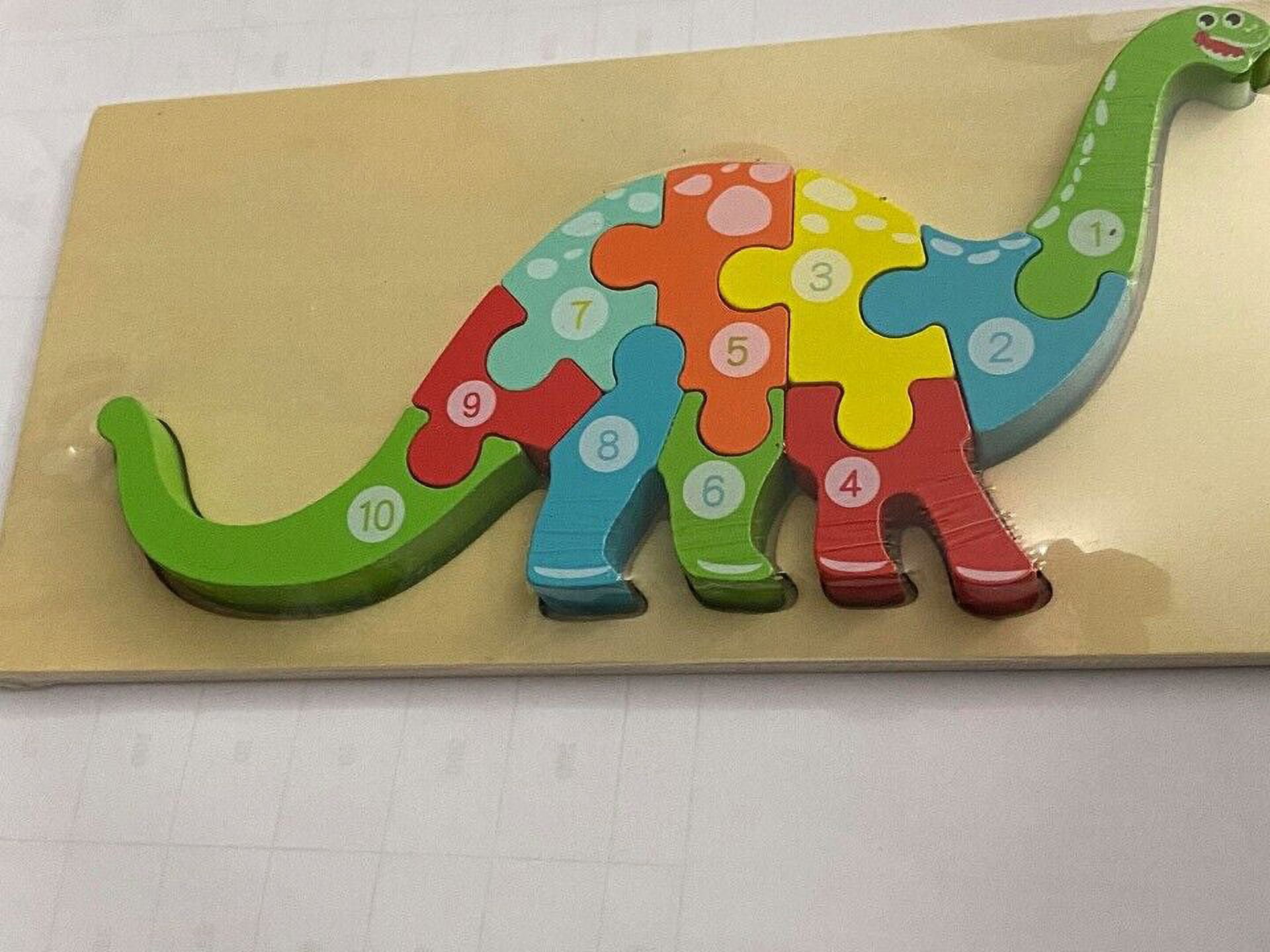 Kids Alphabets ABC Numbers 123 Jigsaw Puzzle Learning Toys Shapes