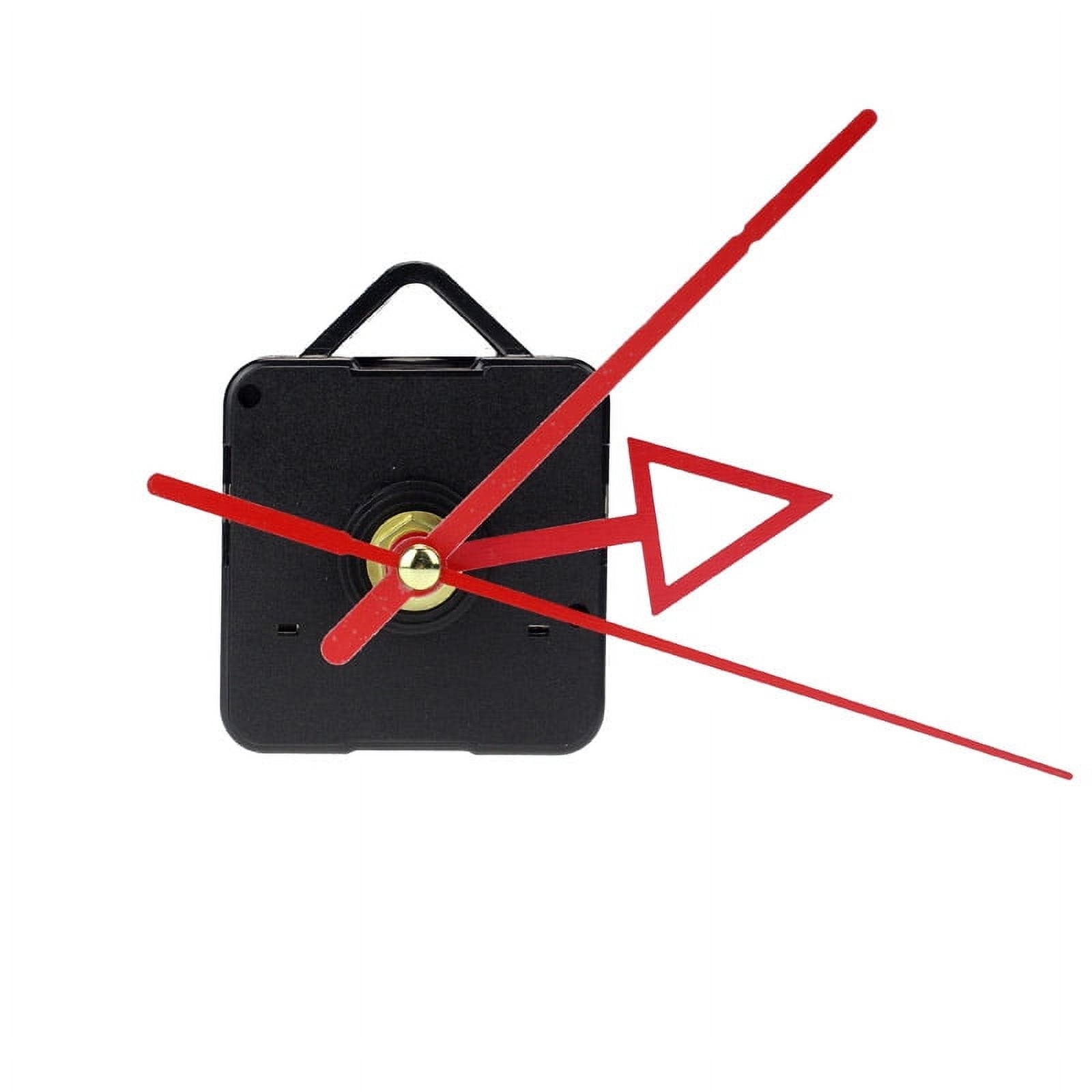 Kids analog clock with timer red quartz clock movement mechanism hands
