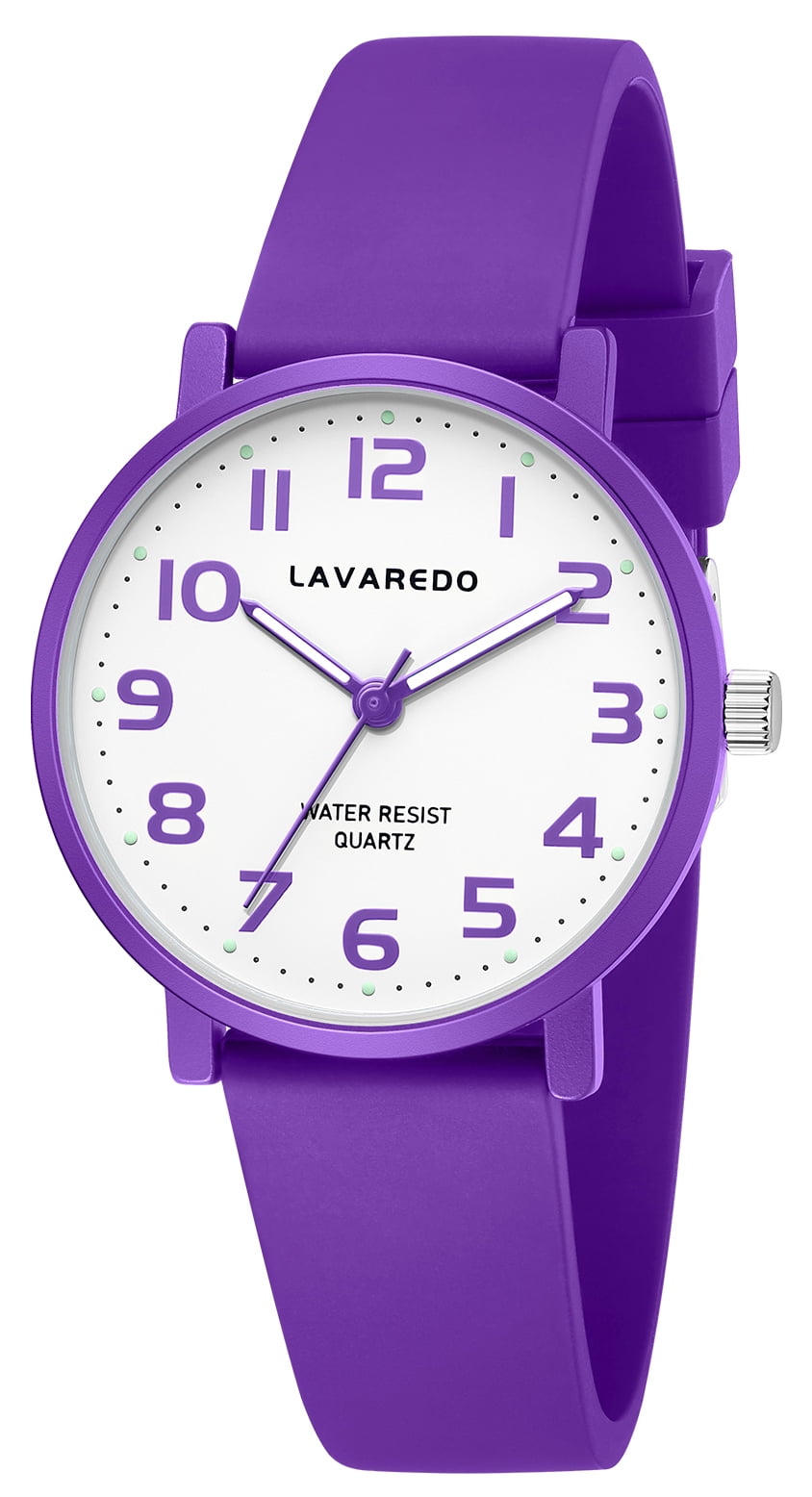 Kids Analogue Wrist Watch - Lemon